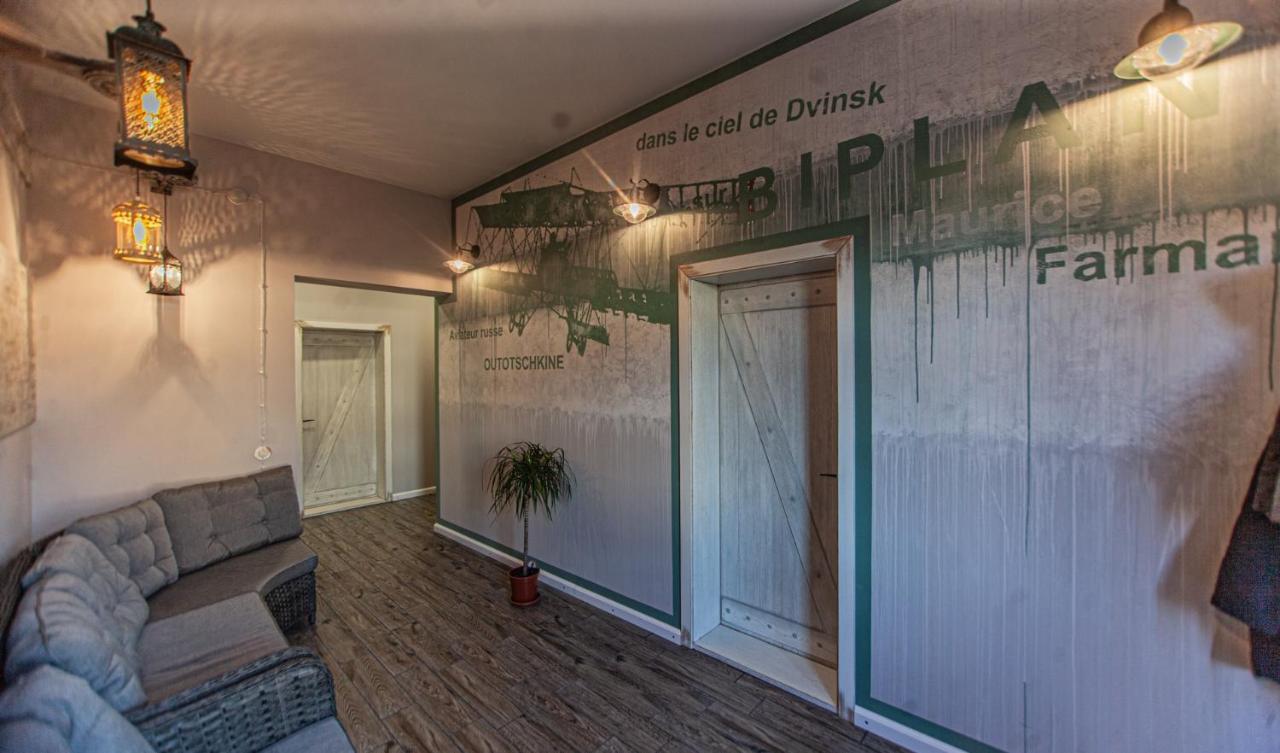 Biplan Hotel Daugavpils Buitenkant foto